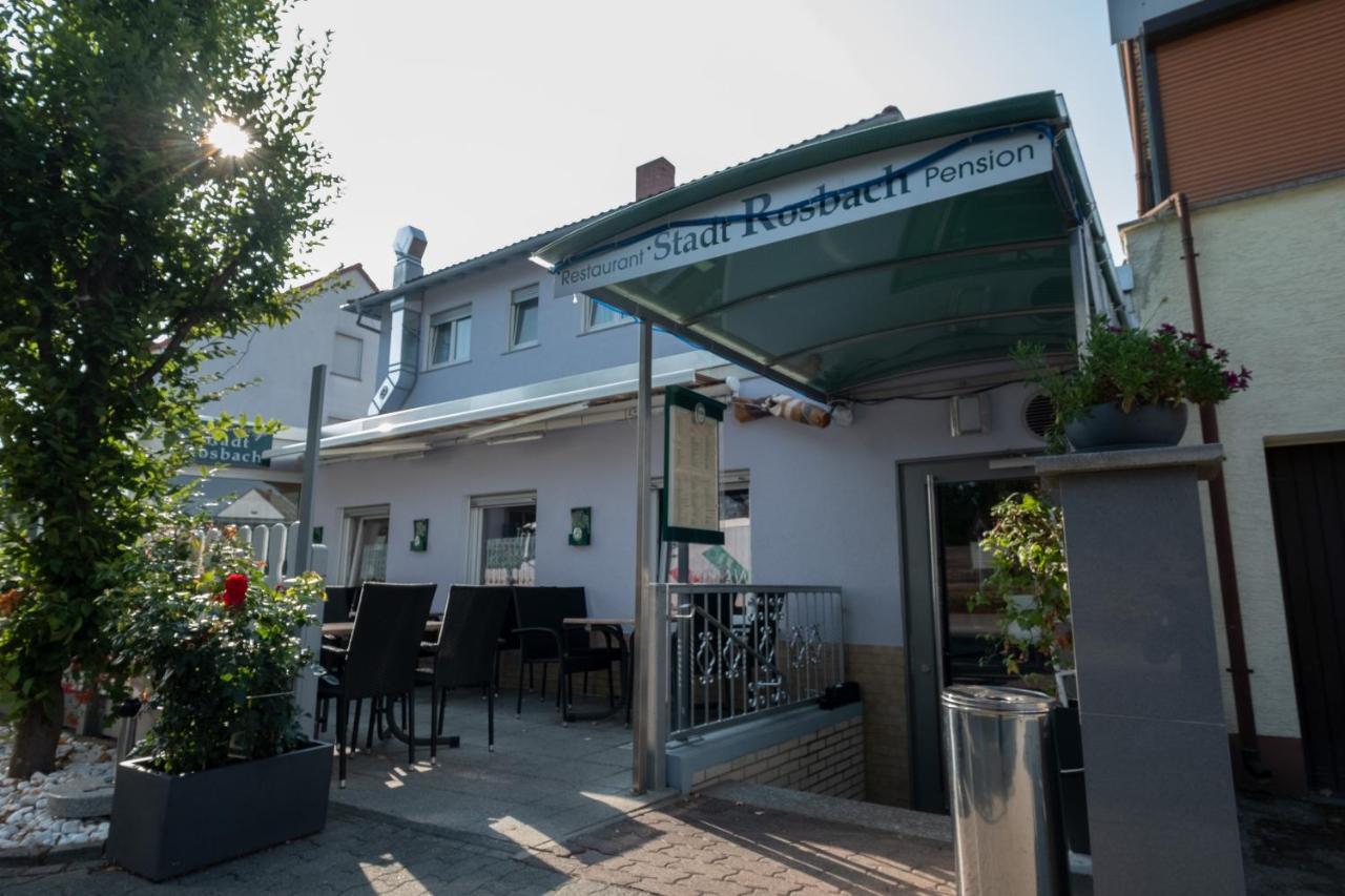 Schnitzelhaus Und Pension Stadt Rosbach Rosbach vor der Höhe Kültér fotó